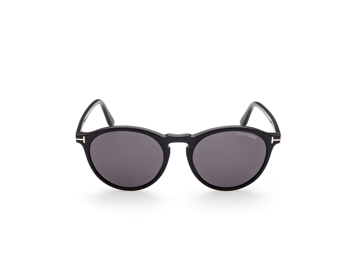 TOM FORD  Aurele FT0904-F5201A Shiny Black/ Smoke
