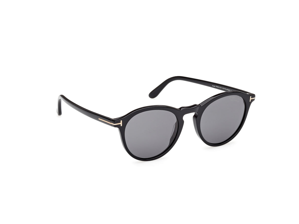 Tom Ford FT090401D50 shiny black  / smoke polarized