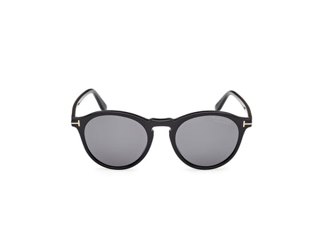 Tom Ford FT090401D50 shiny black  / smoke polarized