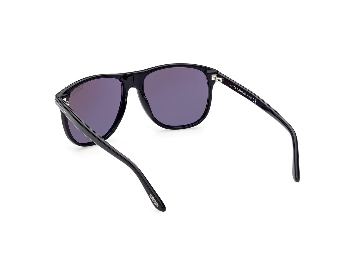 Tom Ford FT0905-N Shiny Black / Smoke Polarized - Blue Star Eyewear