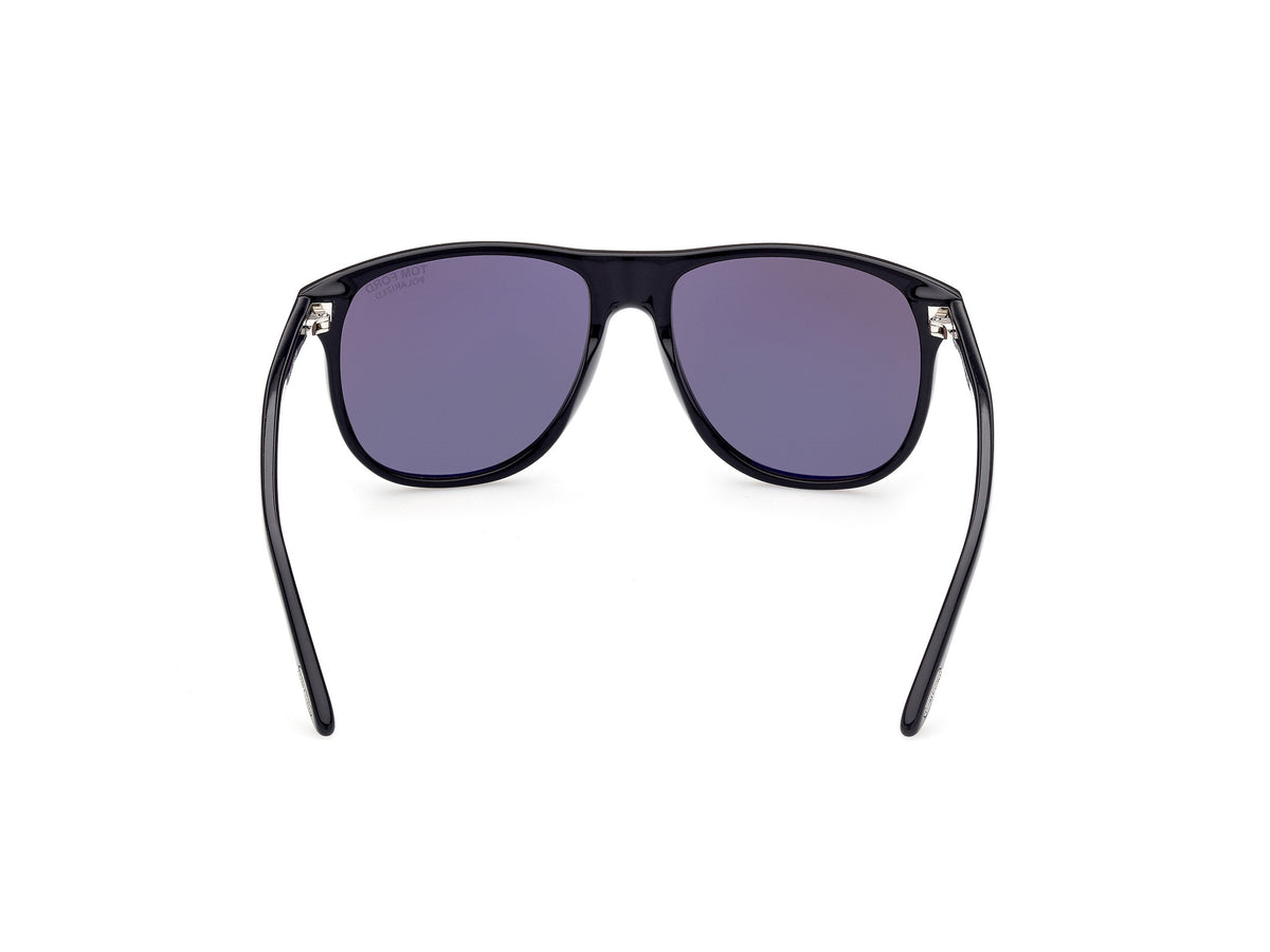 Tom Ford FT0905-N Shiny Black / Smoke Polarized - Blue Star Eyewear