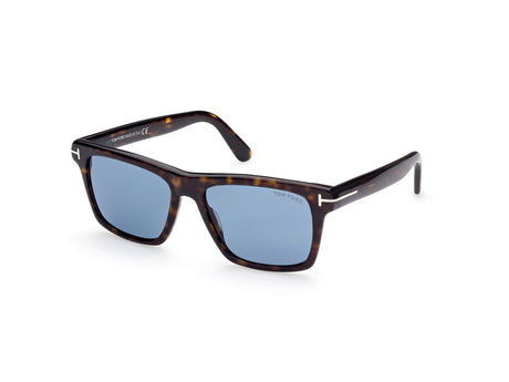 Tom Ford  Buckley FT0906 Dark Havana/Blue Lenses - Blue Star Eyewear