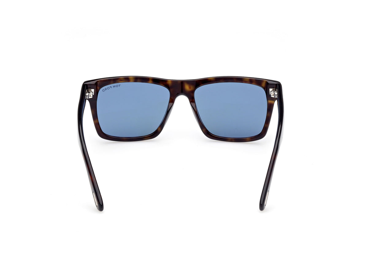 Tom Ford  Buckley FT0906 Dark Havana/Blue Lenses - Blue Star Eyewear