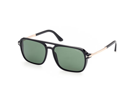 Tom Ford  Black Acetate Sunglasses FT09105901N - Blue Star Eyewear