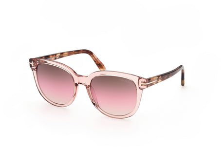 Tom Ford  Olivia-02 FT0914 Shiny Pink / Gradient Brown - Blue Star Eyewear
