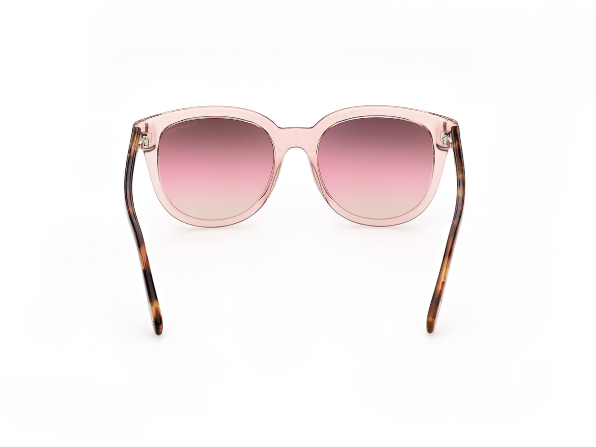 Tom Ford  Olivia-02 FT0914 Shiny Pink / Gradient Brown - Blue Star Eyewear