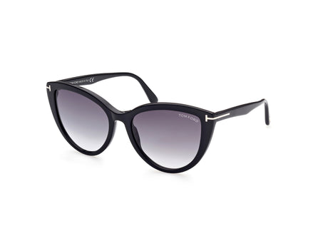 Tom Ford FT0915 Shiny Black / Gradient Smoke - Blue Star Eyewear