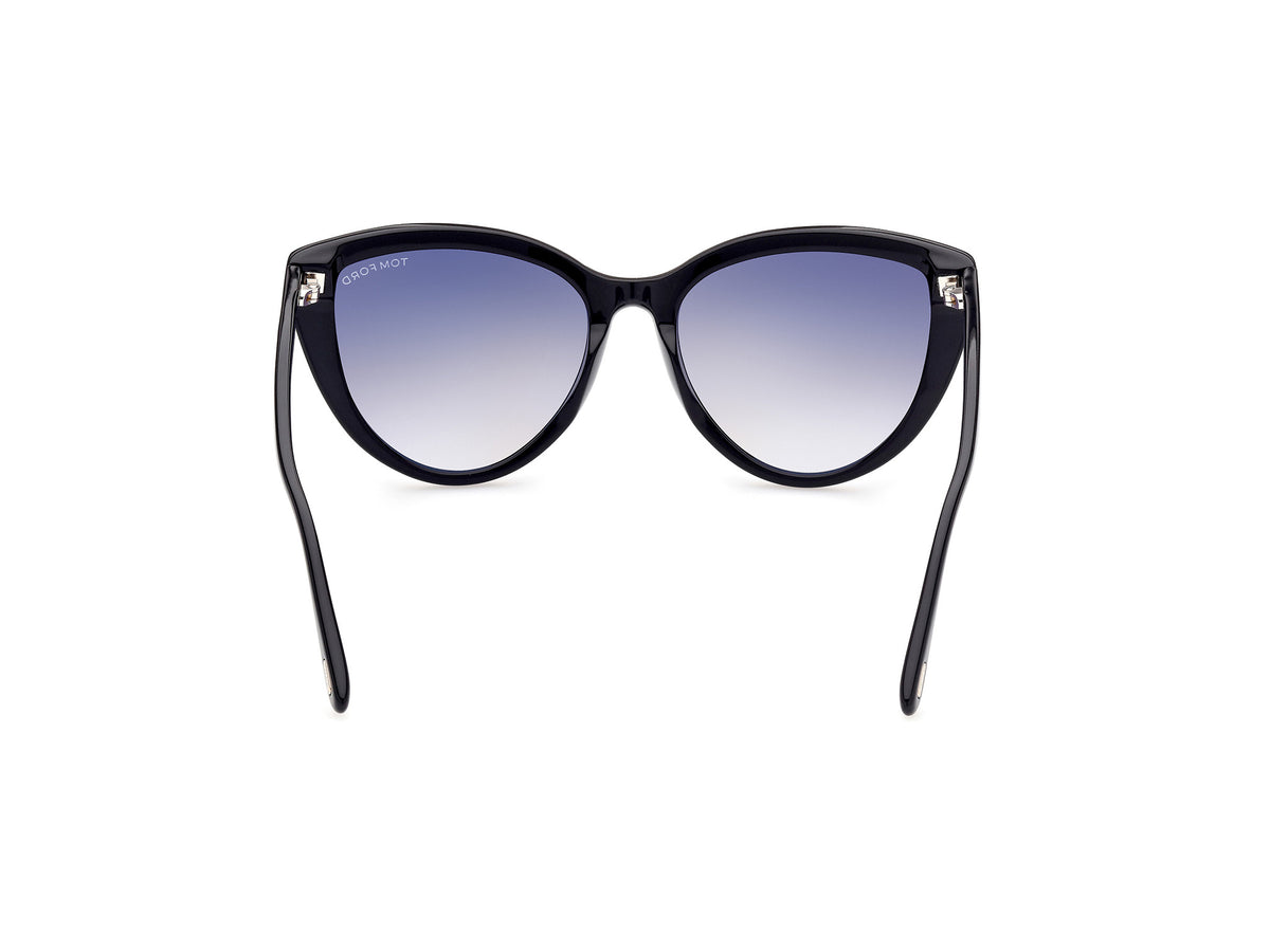 Tom Ford FT0915 Shiny Black / Gradient Smoke - Blue Star Eyewear
