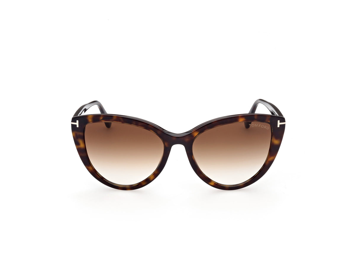 Tom Ford  Isabella FT0915 Shiny Black/Smoke Gradient Lenses Catogry 2 - Blue Star Eyewear