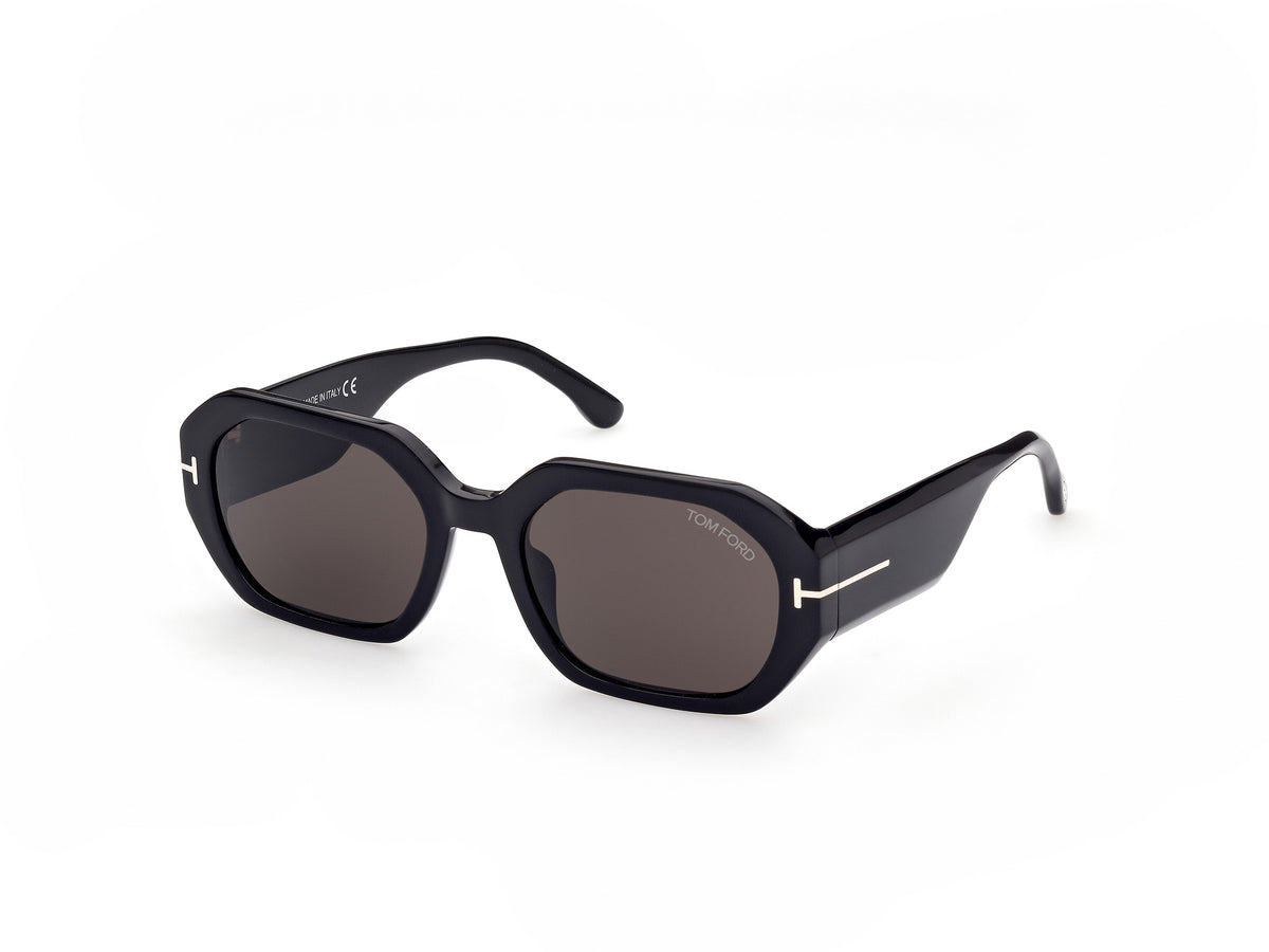 Tom Ford FT0917 Shiny Black / Smoke - Blue Star Eyewear