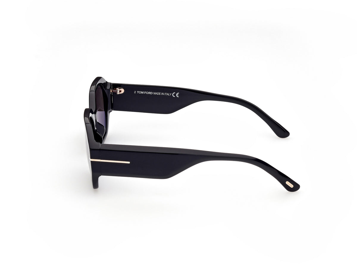 Tom Ford FT0917 Shiny Black / Smoke - Blue Star Eyewear