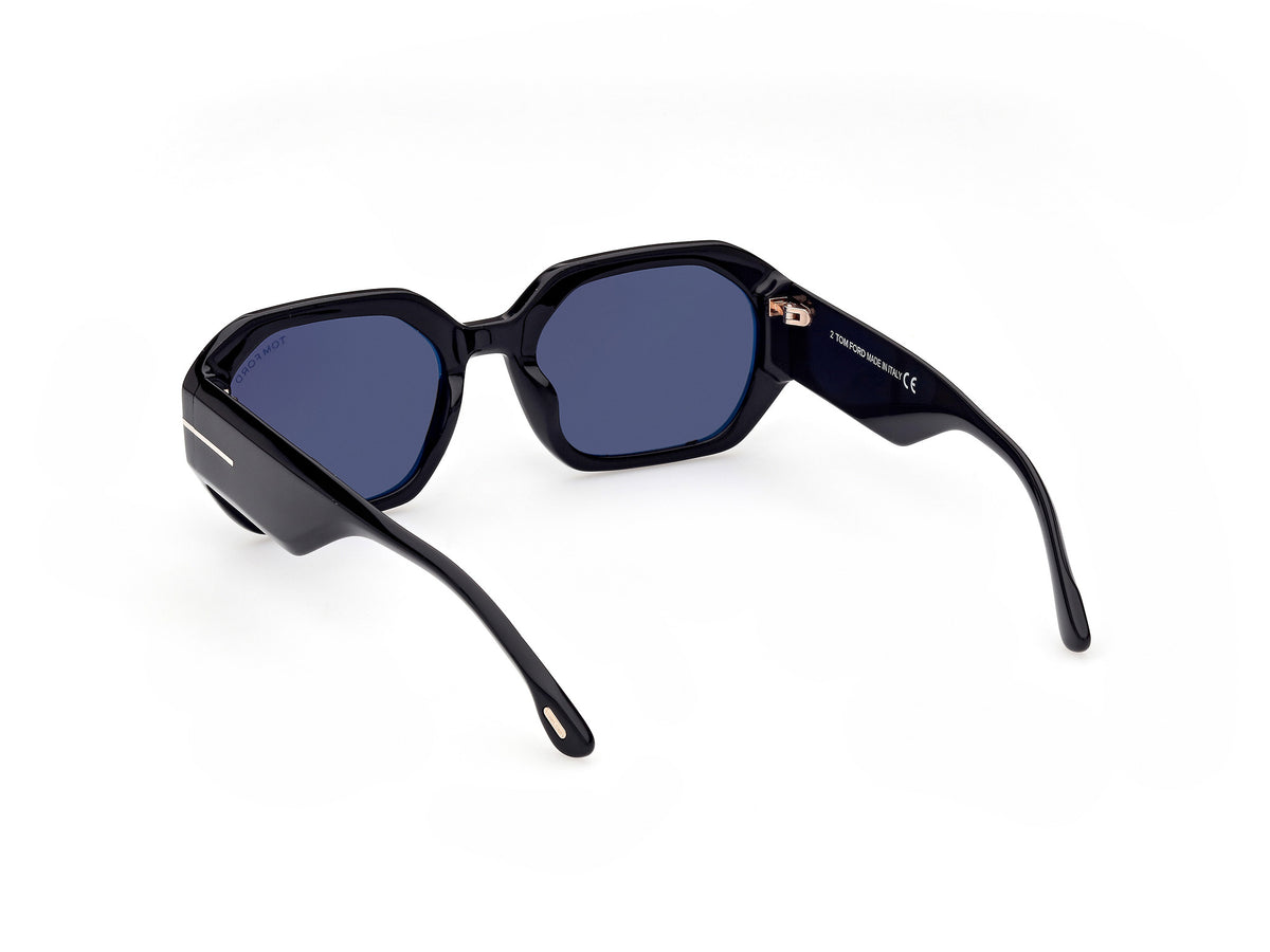 Tom Ford FT0917 Shiny Black / Smoke - Blue Star Eyewear