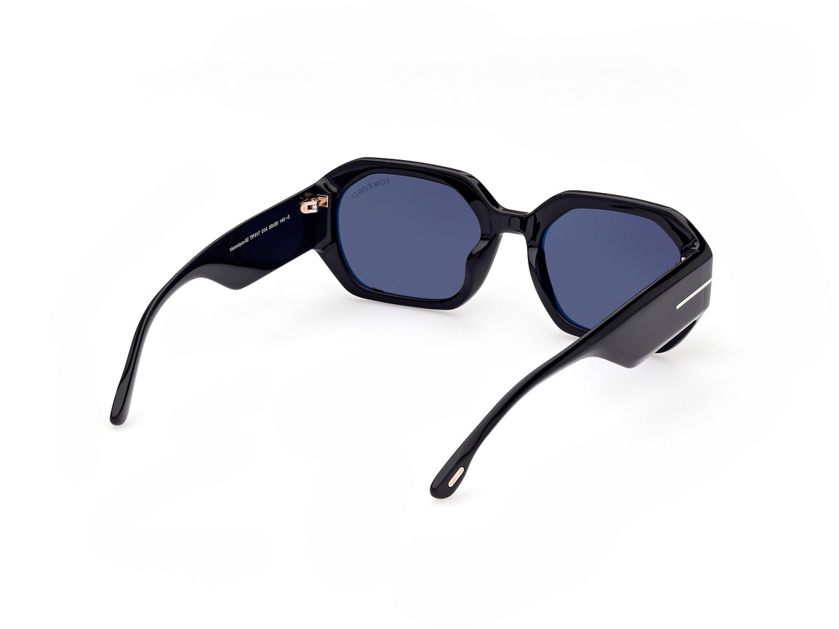 Tom Ford FT0917 Shiny Black / Smoke - Blue Star Eyewear