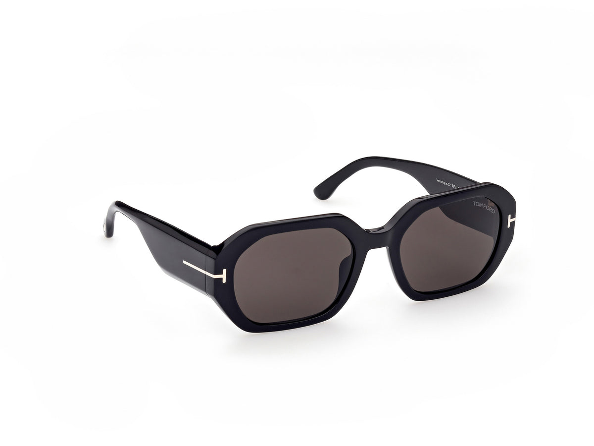 Tom Ford FT0917 Shiny Black / Smoke - Blue Star Eyewear