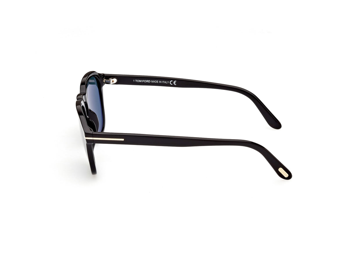 Tom Ford FT09315201V Shiny Black  / Blue - Blue Star Eyewear