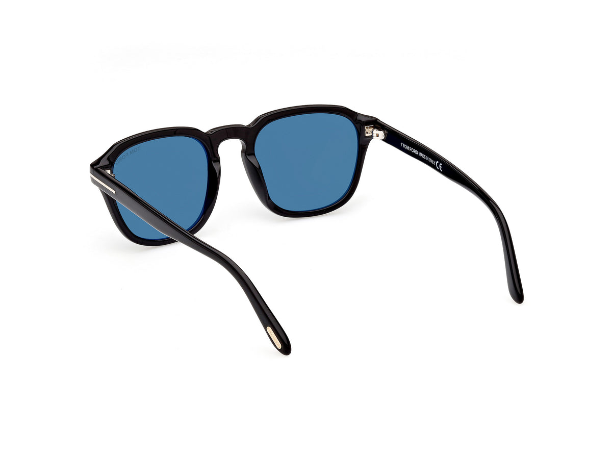 Tom Ford FT09315201V Shiny Black  / Blue - Blue Star Eyewear