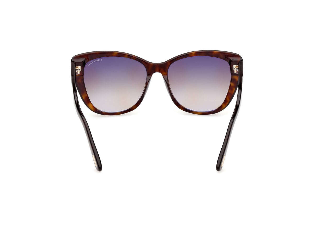 Tom Ford FT0937 Dark Havana / Gradient Roviex - Blue Star Eyewear