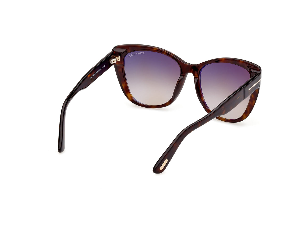 Tom Ford FT0937 Dark Havana / Gradient Roviex - Blue Star Eyewear