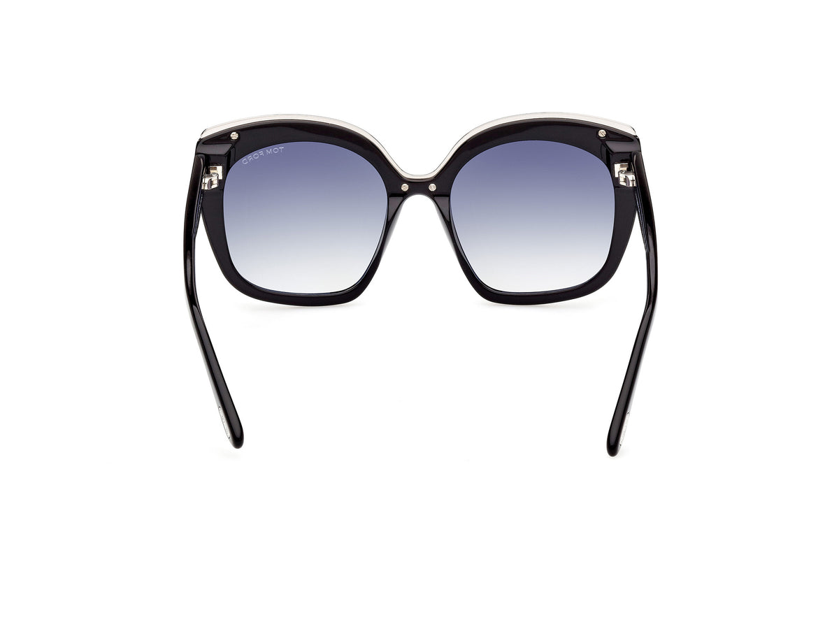 Tom Ford FT0944 Shiny Black / Gradient Smoke - Blue Star Eyewear
