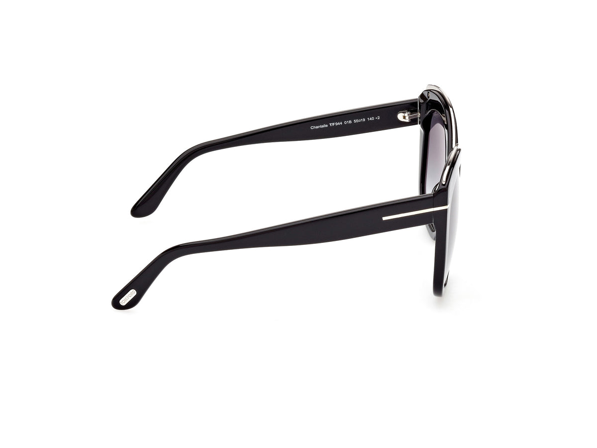 Tom Ford FT0944 Shiny Black / Gradient Smoke - Blue Star Eyewear