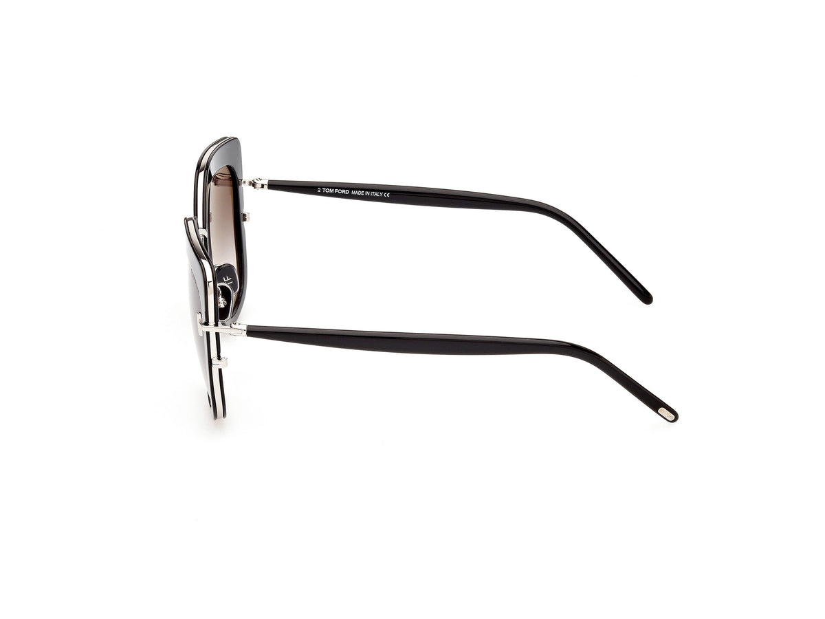 Tom Ford FT0945 Black/Other / Gradient Smoke - Blue Star Eyewear