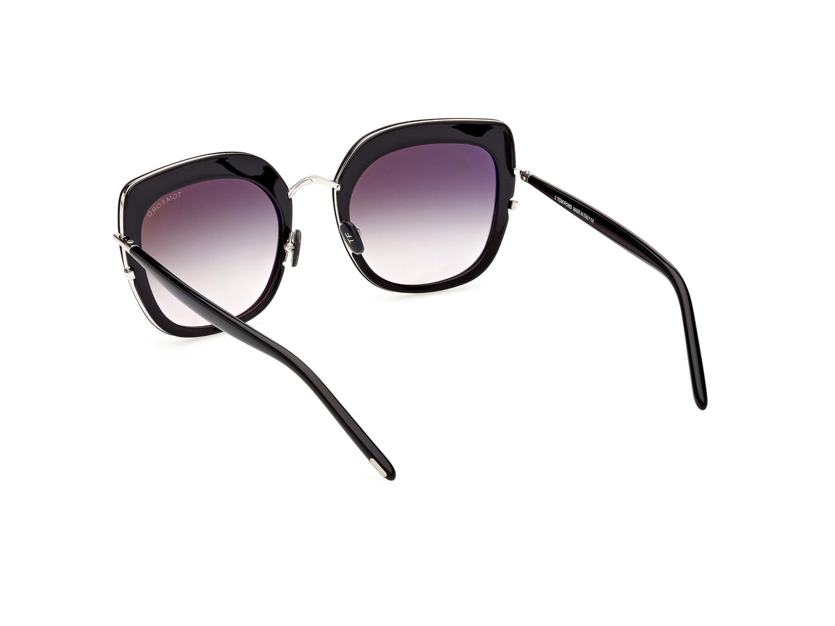 Tom Ford FT0945 Black/Other / Gradient Smoke - Blue Star Eyewear