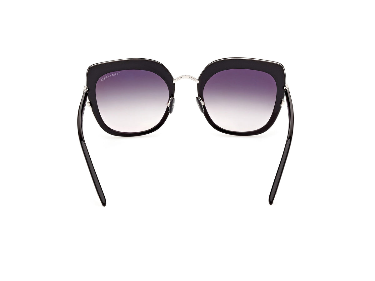 Tom Ford FT0945 Black/Other / Gradient Smoke - Blue Star Eyewear