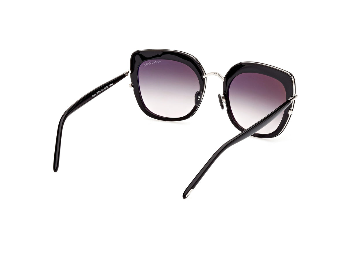 Tom Ford FT0945 Black/Other / Gradient Smoke - Blue Star Eyewear