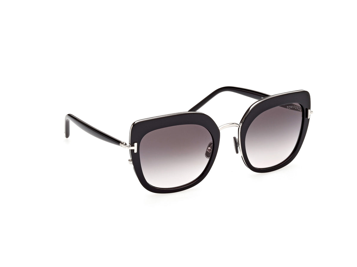 Tom Ford FT0945 Black/Other / Gradient Smoke - Blue Star Eyewear