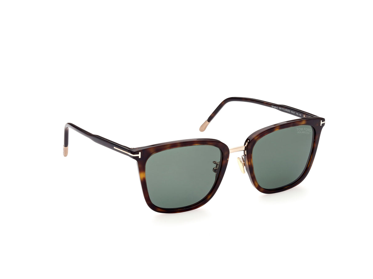 Tom Ford FT0949-D Dark Havana / Green Polarized - Blue Star Eyewear