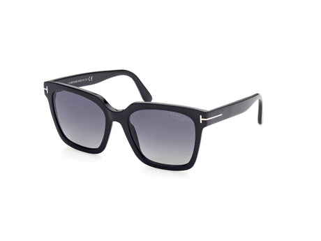 Tom Ford FT095201D55 shiny black  / smoke polarized