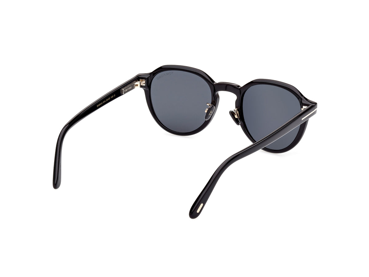 Tom Ford FT0974-K Shiny Black / Smoke - Blue Star Eyewear