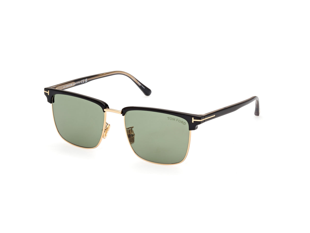 tom-ford-ft0997-h-55-01n-shiny-black-green - 0