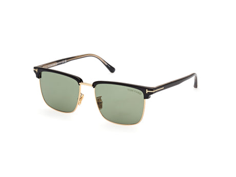 tom-ford-ft0997-h-55-01n-shiny-black-green - 0