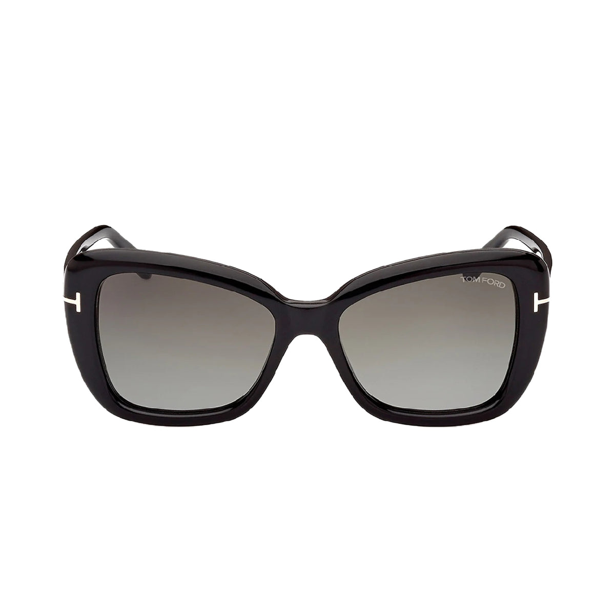Tom Ford FT1008 Shiny Black / Gradient Smoke - Blue Star Eyewear