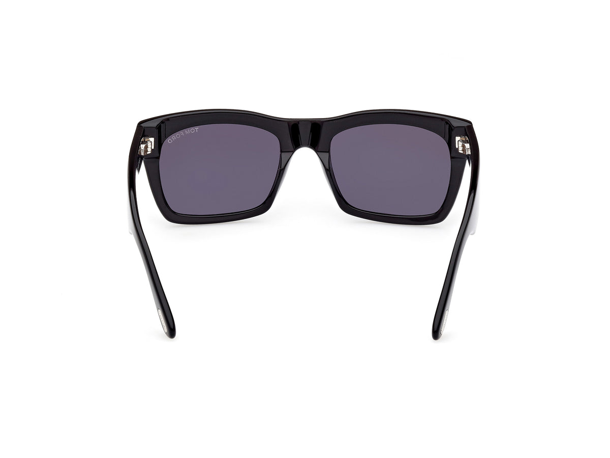 TOM FORD FT1062 56 01A Shiny Black/ Smoke