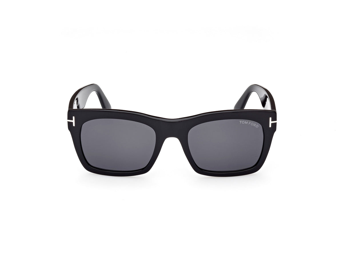 TOM FORD FT1062 56 01A Shiny Black/ Smoke