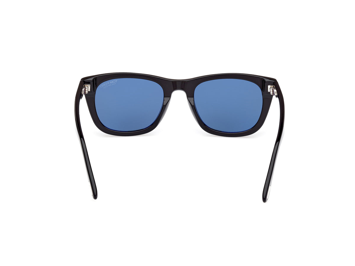 TOM FORD FT1076 54 01M Shiny Black
Blue Polarized