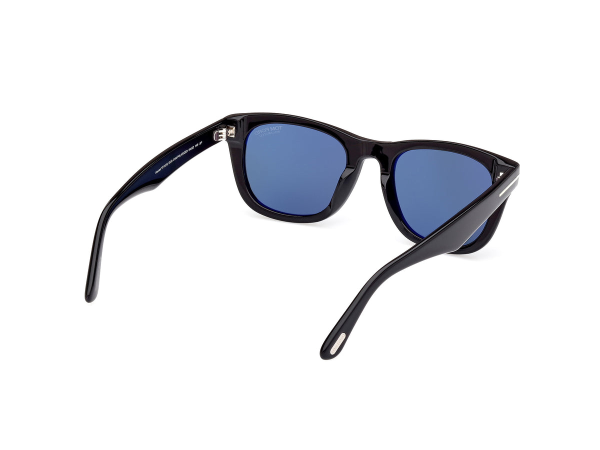 TOM FORD FT1076 54 01M Shiny Black
Blue Polarized