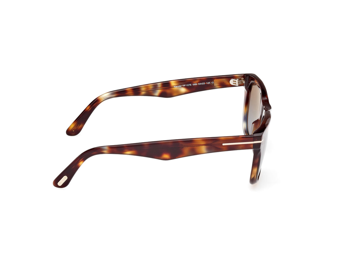 TOM FORD FT1076 54 56B Havana/ Gradient Smoke