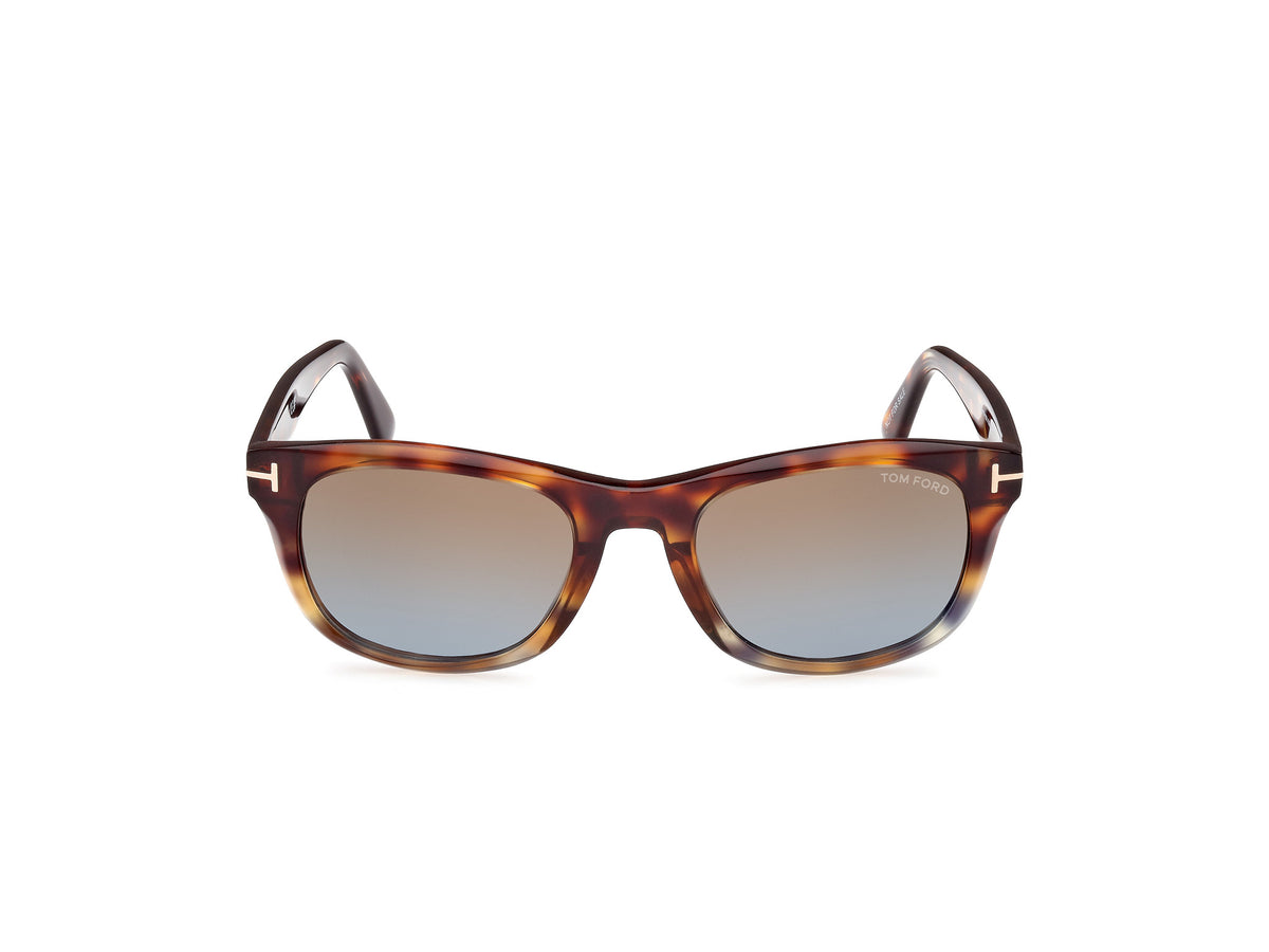 TOM FORD FT1076 54 56B Havana/ Gradient Smoke