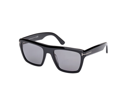TOM FORD FT1077-N 55 01D Shiny Black
Smoke Polarized