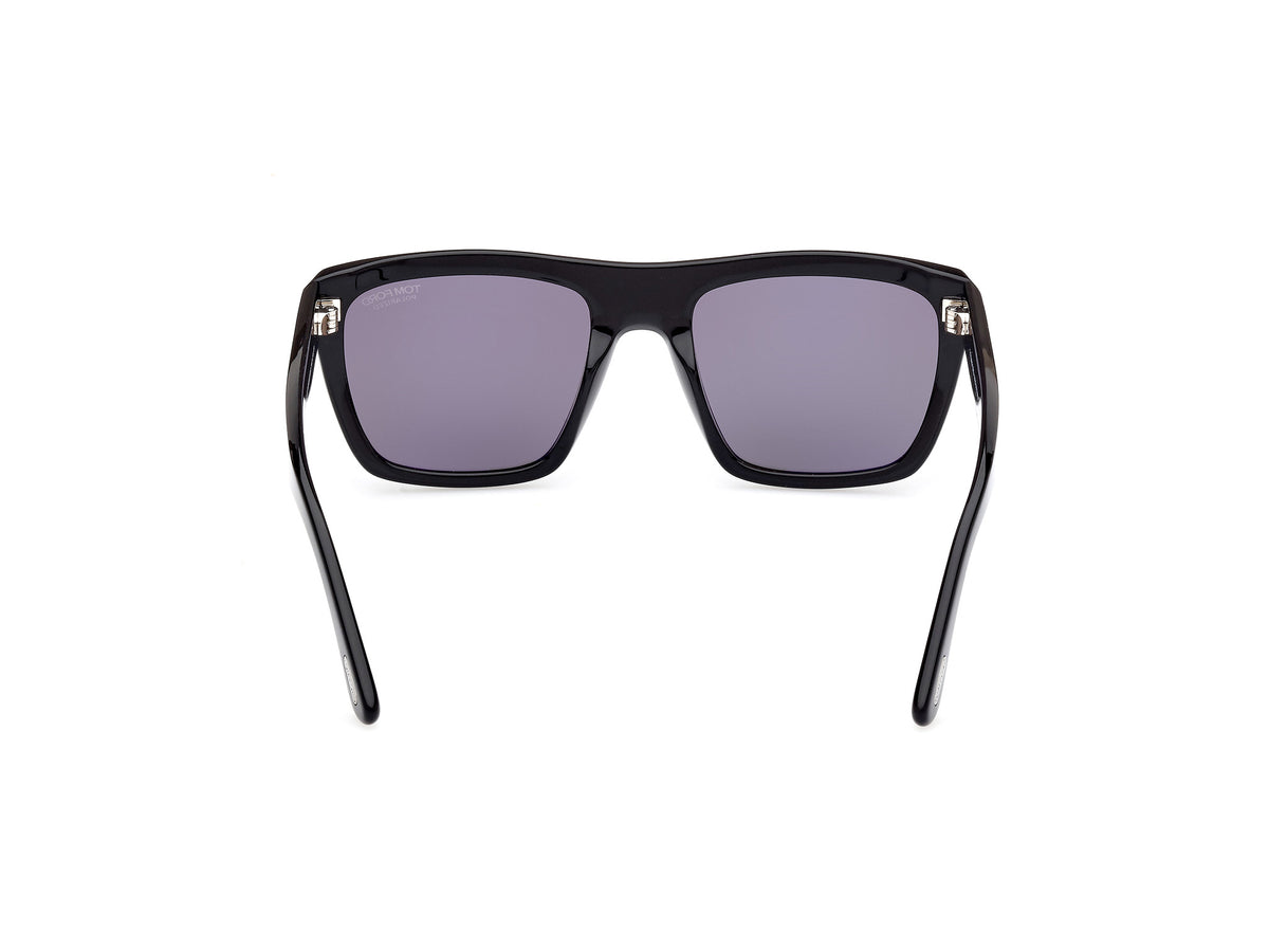 TOM FORD FT1077-N 55 01D Shiny Black
Smoke Polarized