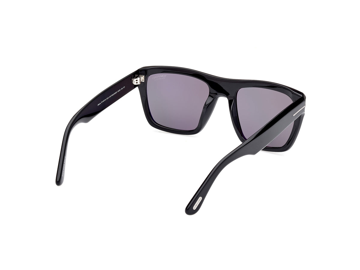 TOM FORD FT1077-N 55 01D Shiny Black
Smoke Polarized