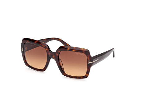 TOM FORD FT1082 54 52F Dark Havana/ Gradient Brown