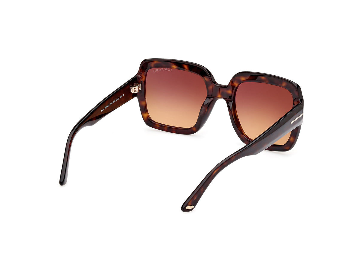 TOM FORD FT1082 54 52F Dark Havana/ Gradient Brown