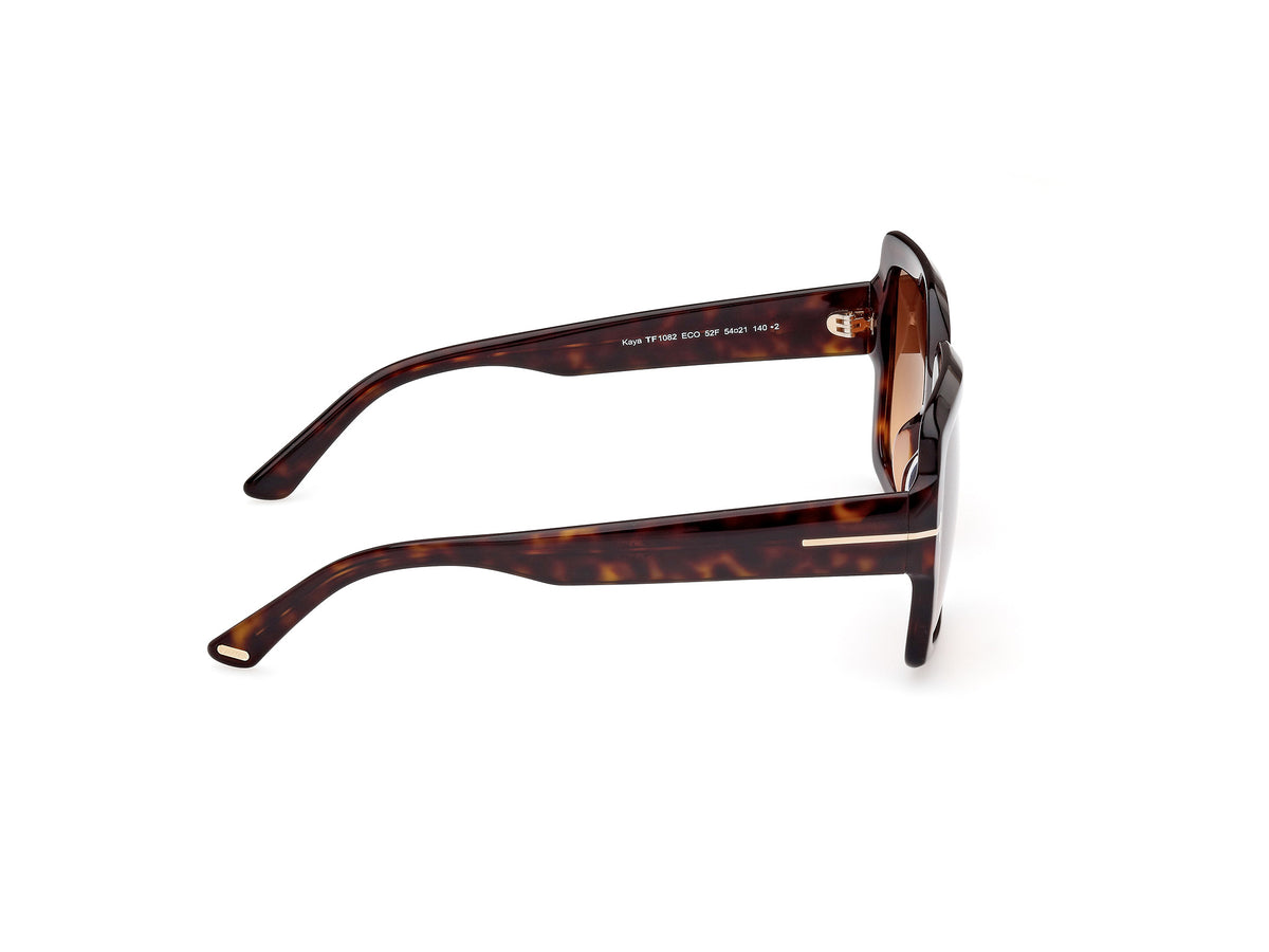 TOM FORD FT1082 54 52F Dark Havana/ Gradient Brown