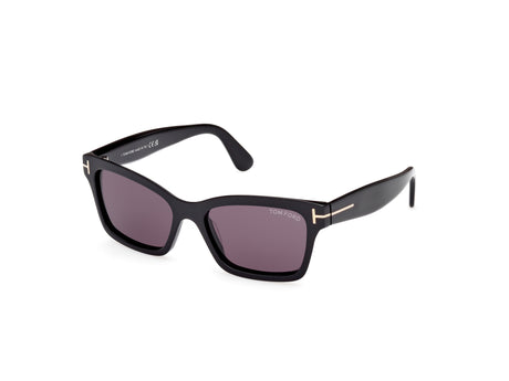 TOM FORD FT1085 54 01A Shiny Black/ Smoke