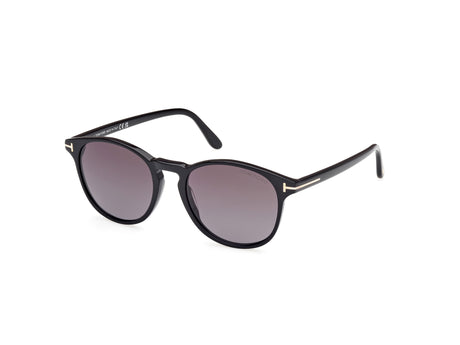 Tom Ford FT10975301B Shiny Black  / Gradient Smoke - Blue Star Eyewear