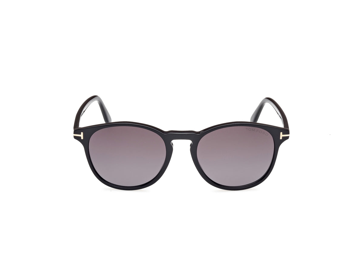 Tom Ford FT10975301B Shiny Black  / Gradient Smoke - Blue Star Eyewear